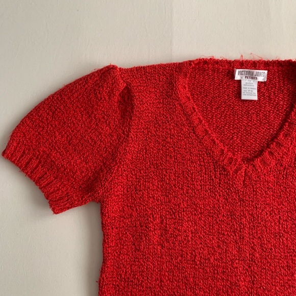 Women’s Cherry Red Medium Knit Jersey - Picture 2 of 4